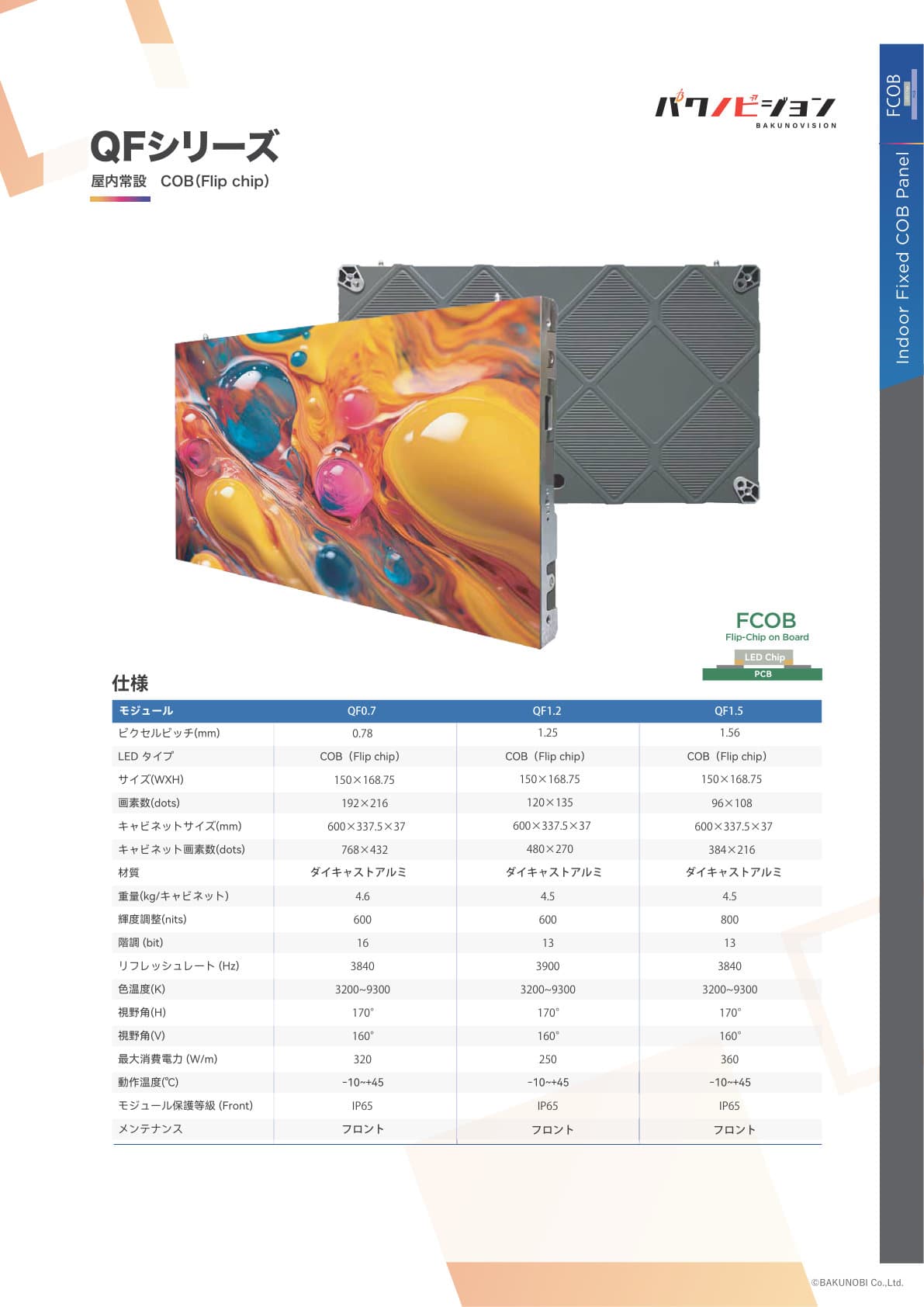 QFシリーズ 製品ビジュアル